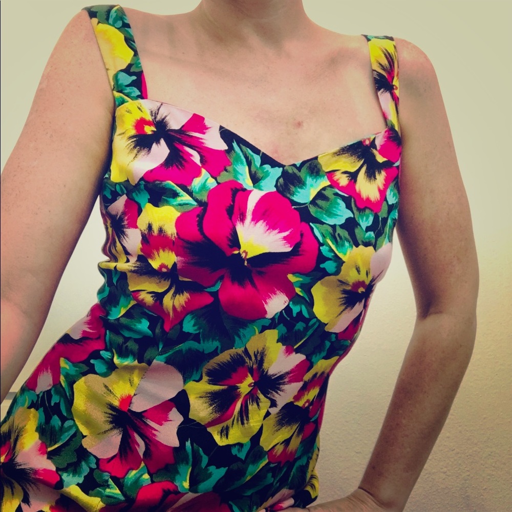 90s Paris Blues Minidress